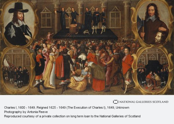 The execution of Charles I in January 1649 - evidence of total loss of power, however, his son restored the monarchy just 11 years later.